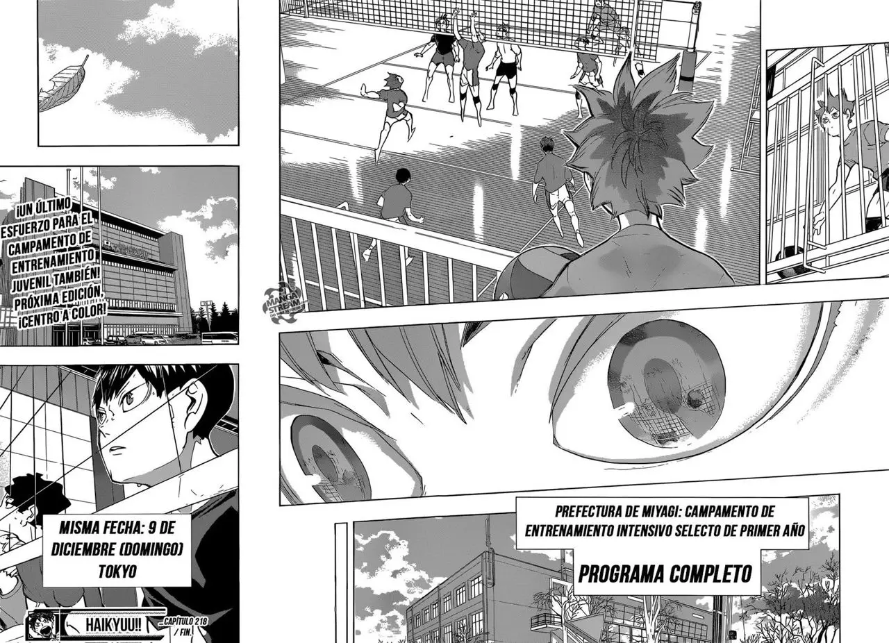 Haikyu!! capítulo 218, página 19
