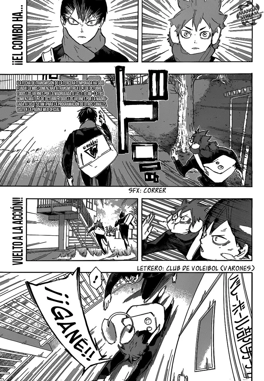 Haikyu!! capítulo 220, página 6