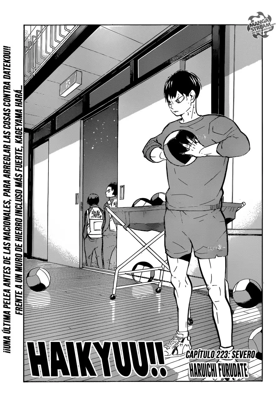 Haikyu!! capítulo 223, página 3