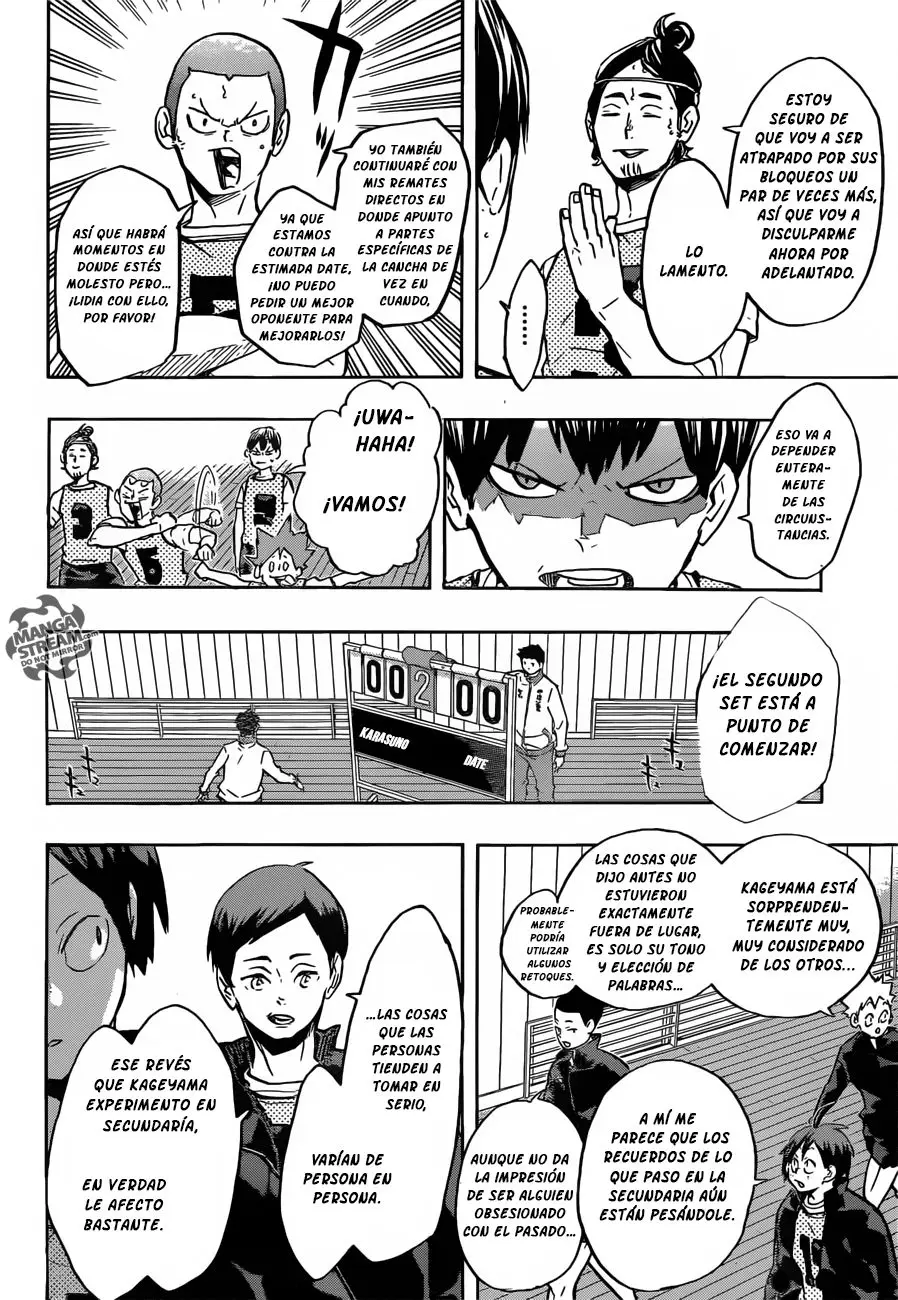 Haikyu!! capítulo 224, página 14