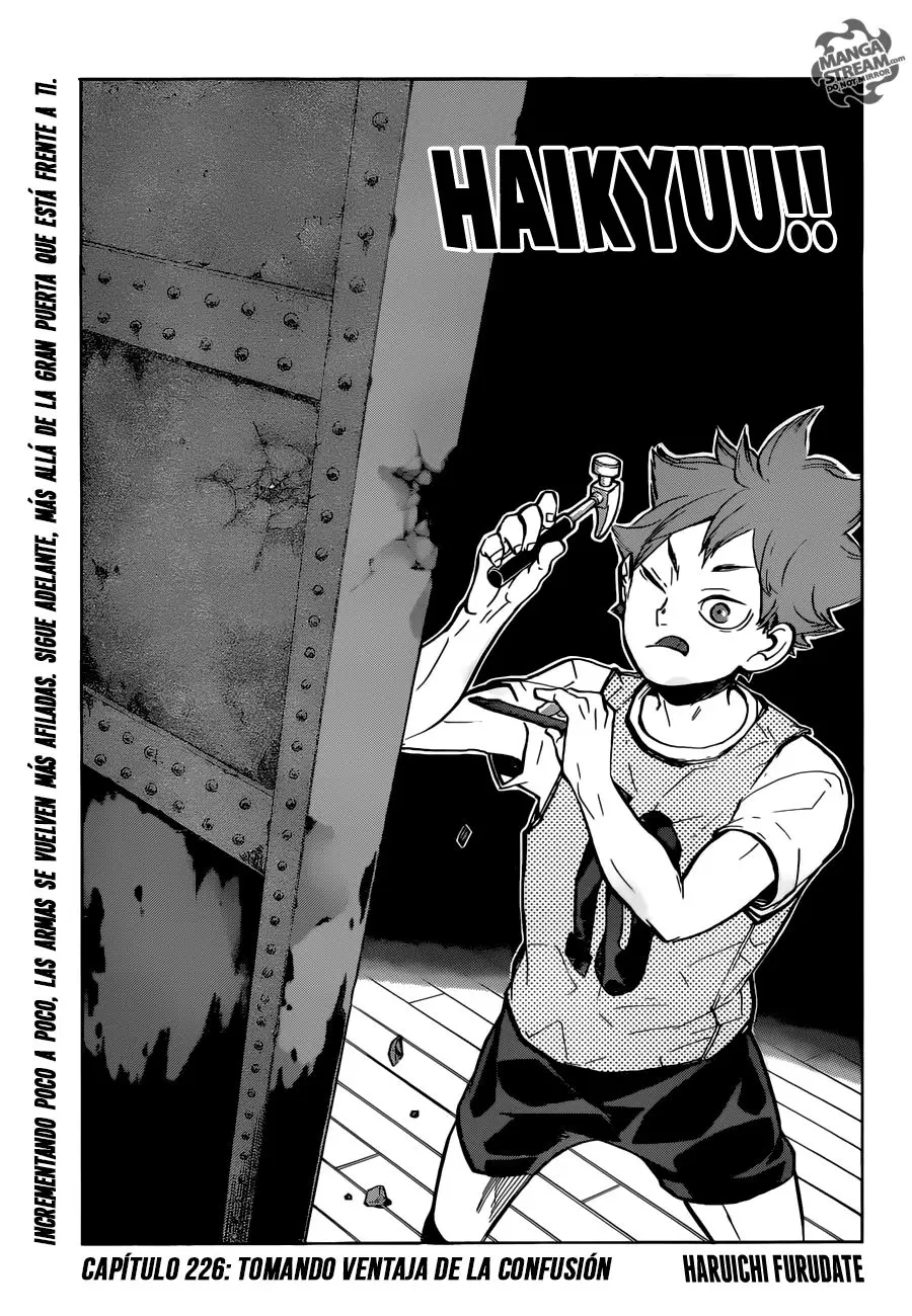 Haikyu!! capítulo 226, página 2