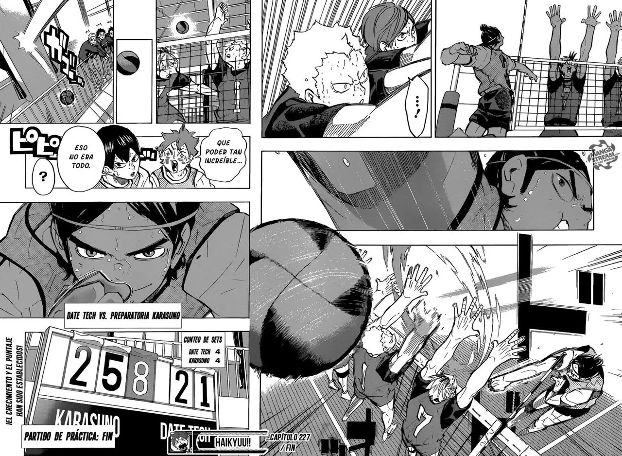 Haikyu!! capítulo 227, página 19