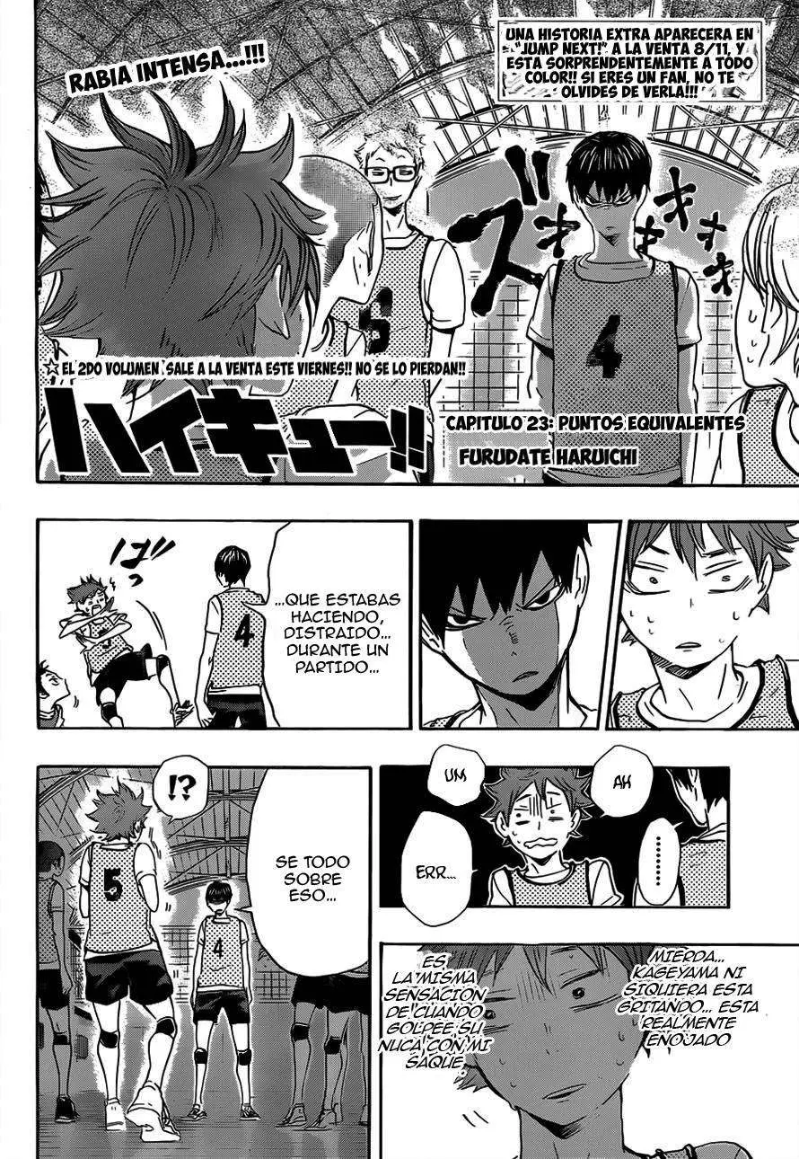 Haikyu!! capítulo 23, página 4