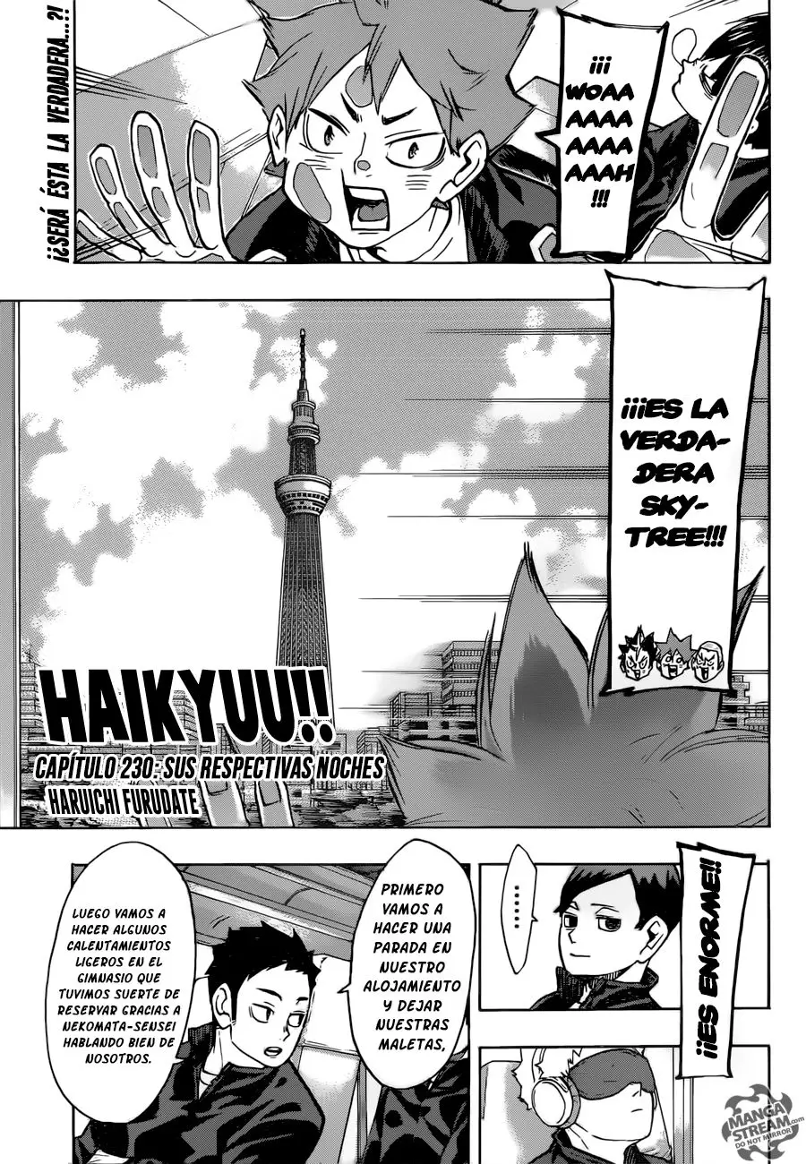 Haikyu!! capítulo 230, página 2