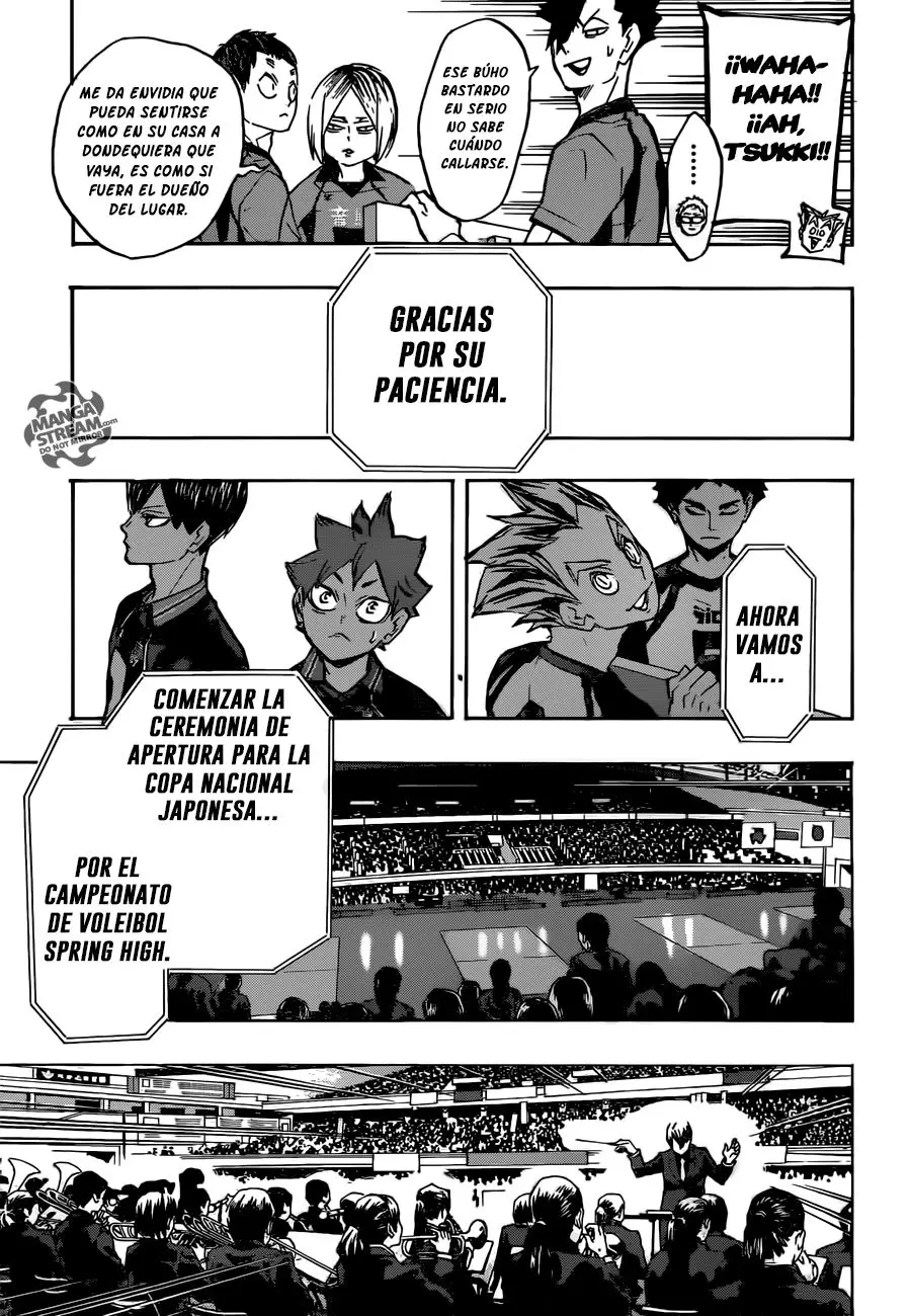Haikyu!! capítulo 231, página 8