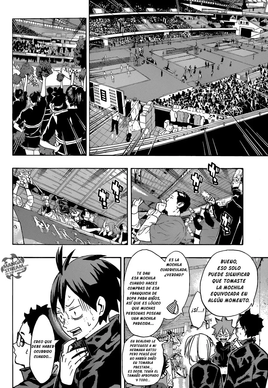 Haikyu!! capítulo 232, página 3