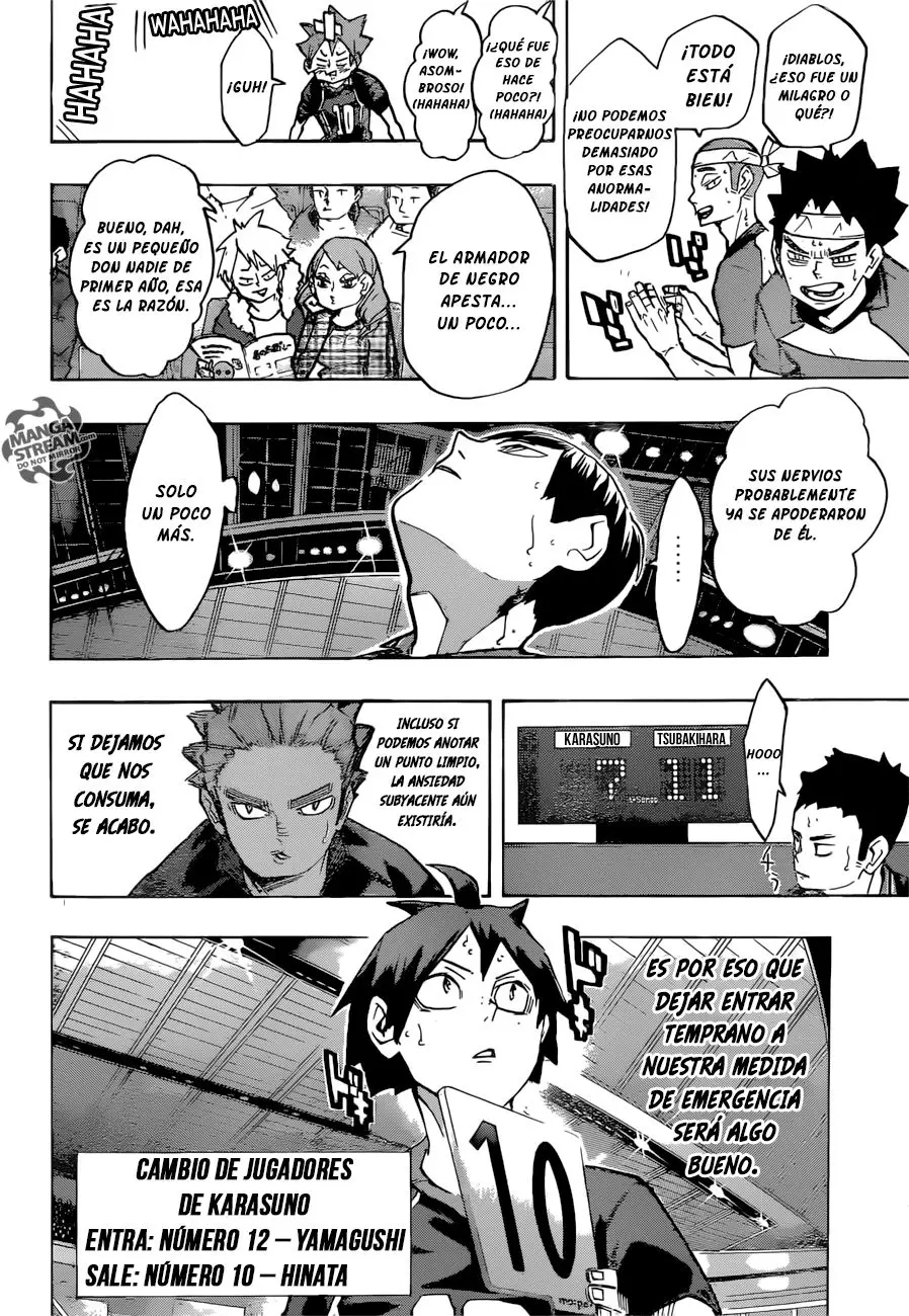 Haikyu!! capítulo 234, página 8