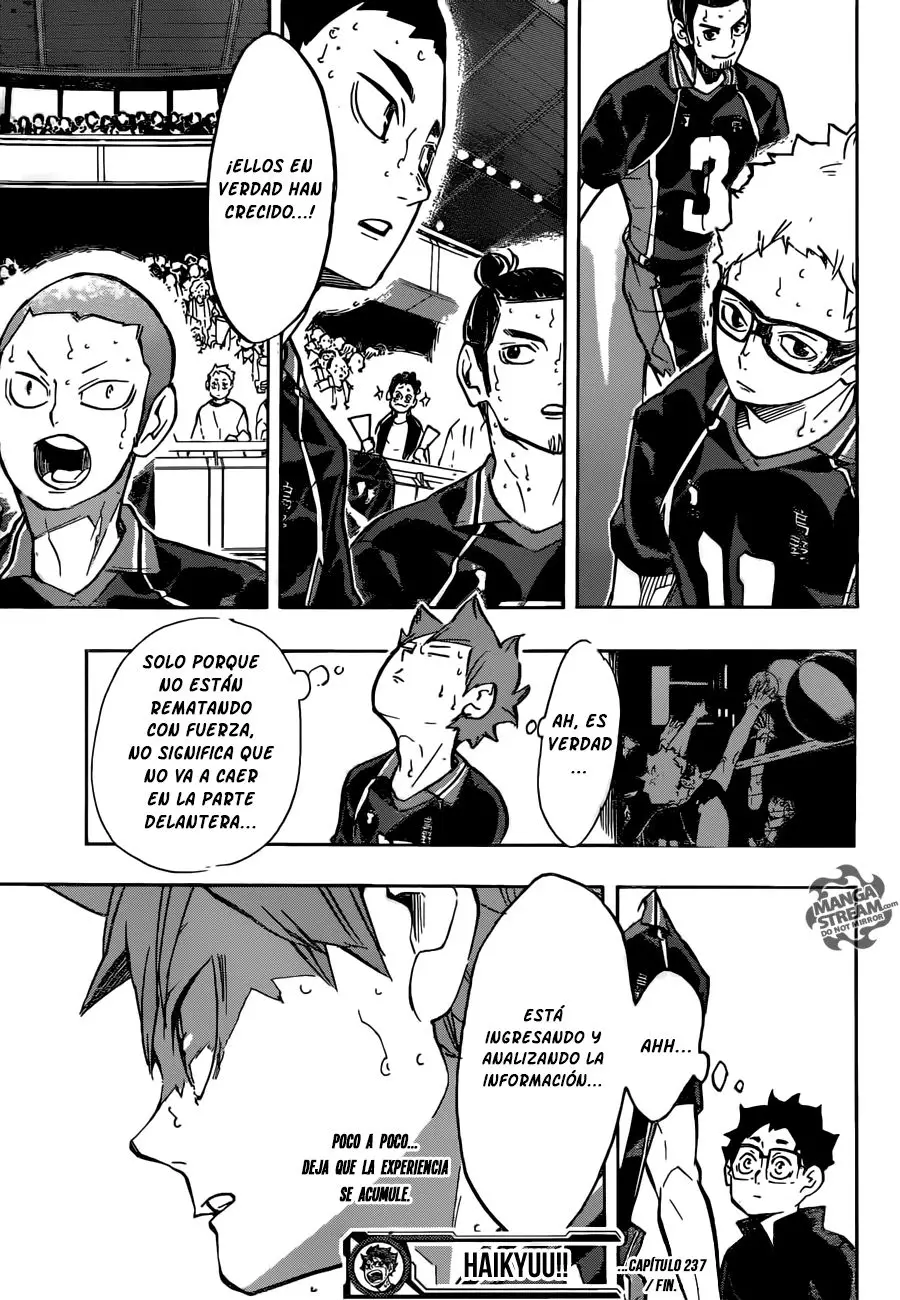 Haikyu!! capítulo 237, página 20