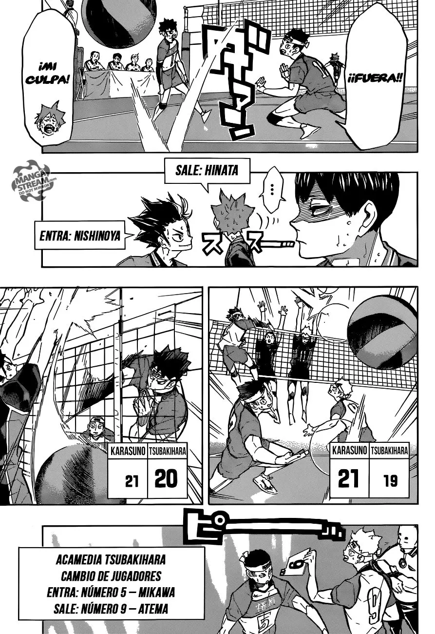 Haikyu!! capítulo 238, página 8