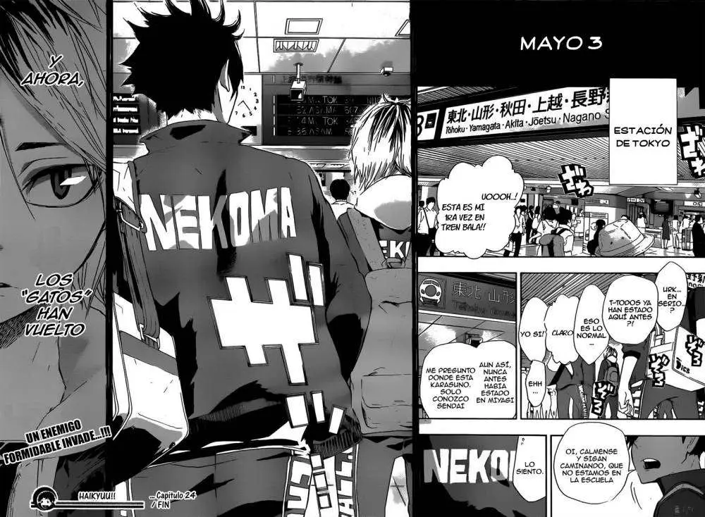 Haikyu!! capítulo 24, página 18