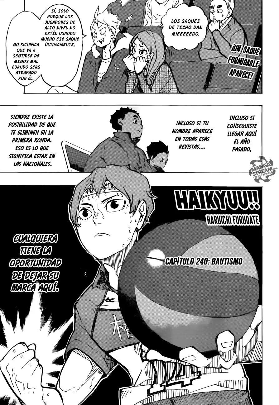 Haikyu!! capítulo 240, página 2