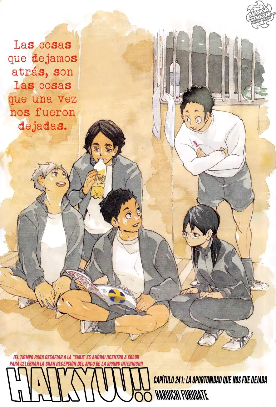 Haikyu!! capítulo 241, página 2