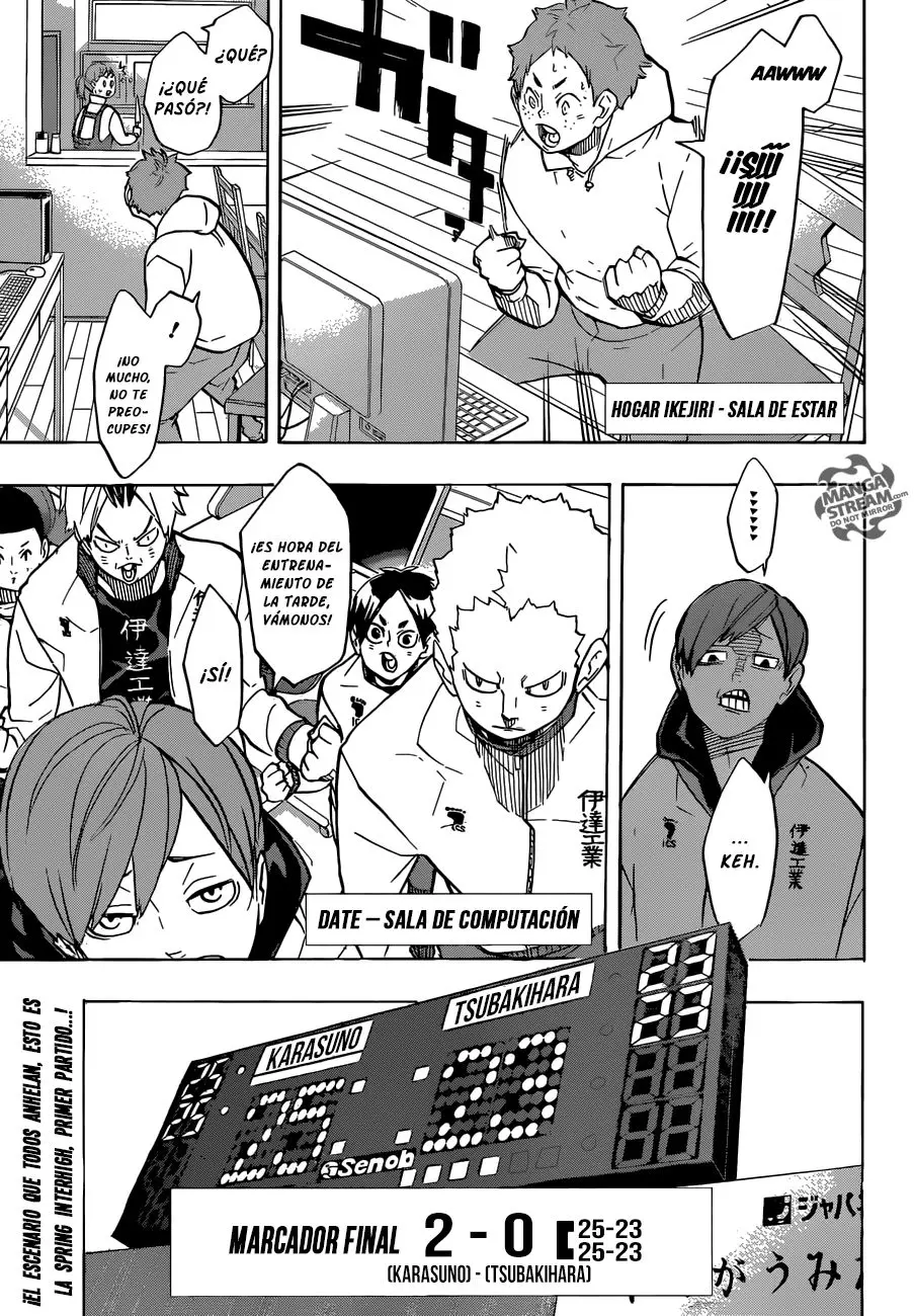 Haikyu!! capítulo 243, página 2