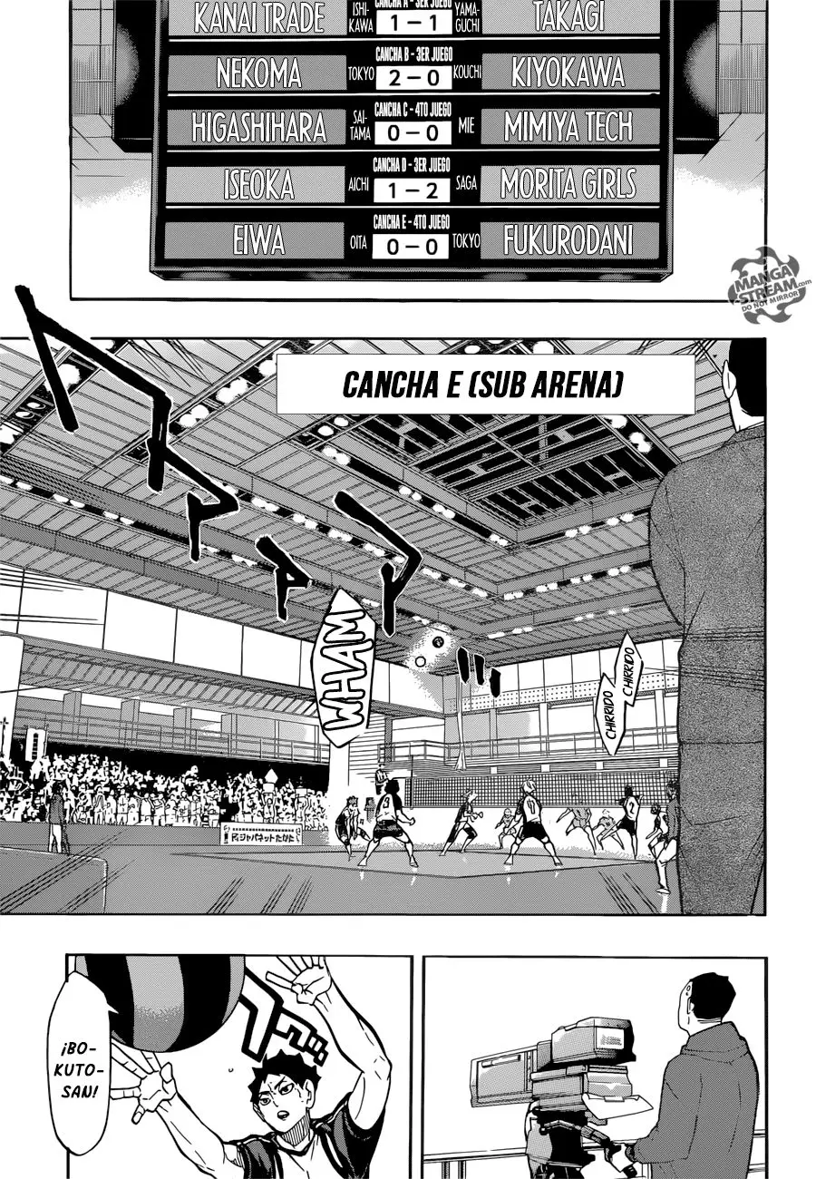 Haikyu!! capítulo 243, página 18