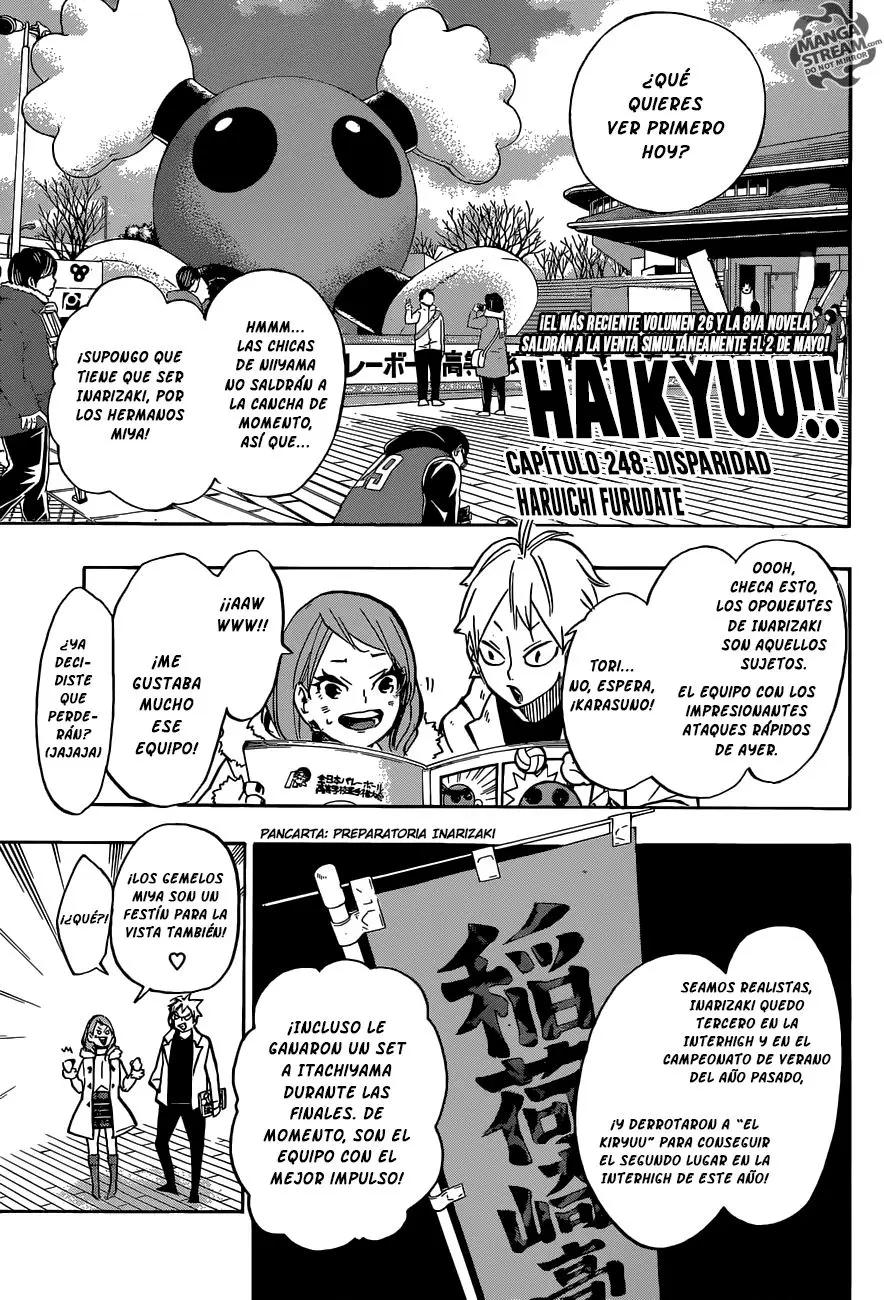 Haikyu!! capítulo 248, página 2