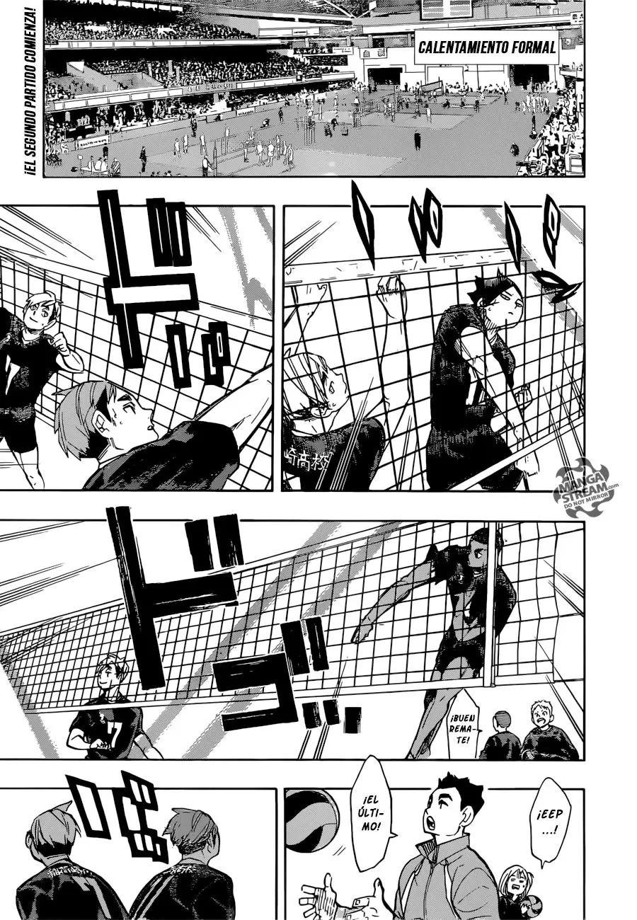 Haikyu!! capítulo 249, página 2