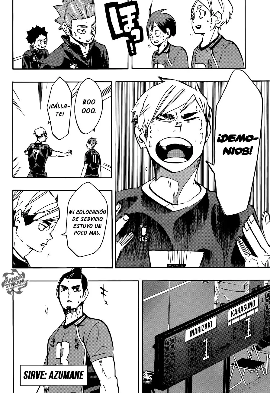 Haikyu!! capítulo 249, página 14