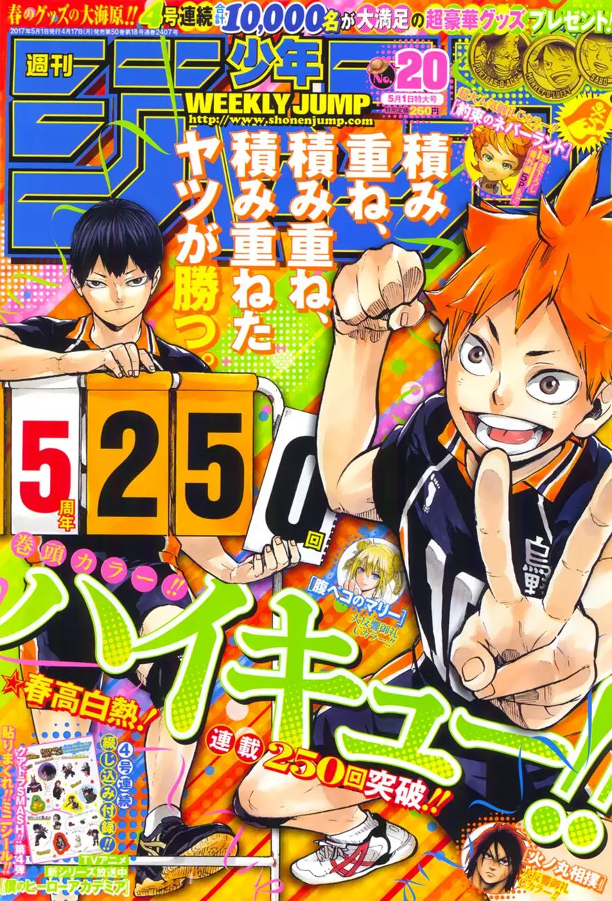 Haikyu!! capítulo 250, página 2