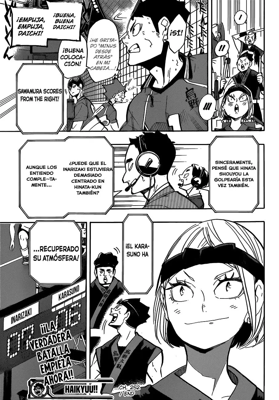 Haikyu!! capítulo 252, página 20