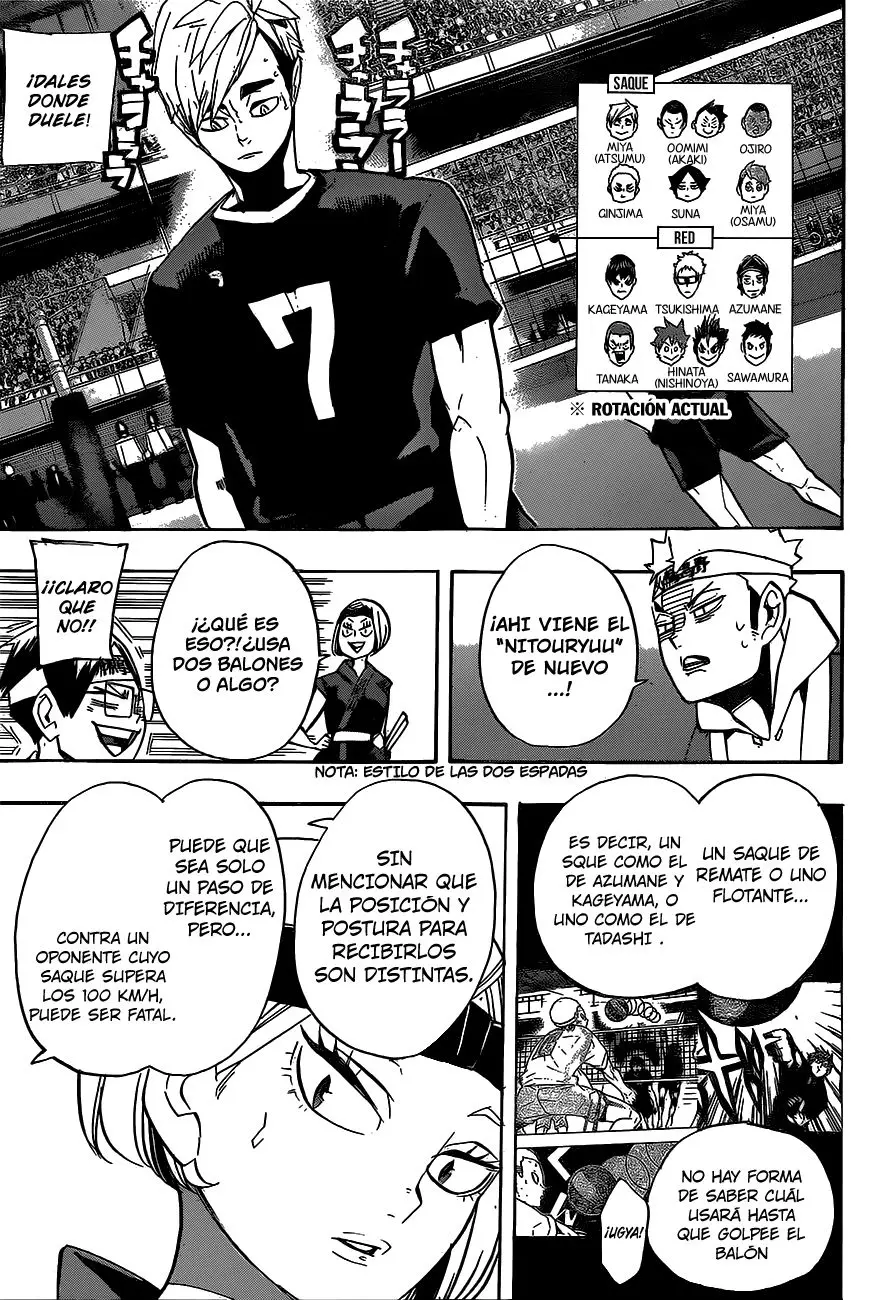 Haikyu!! capítulo 253, página 6