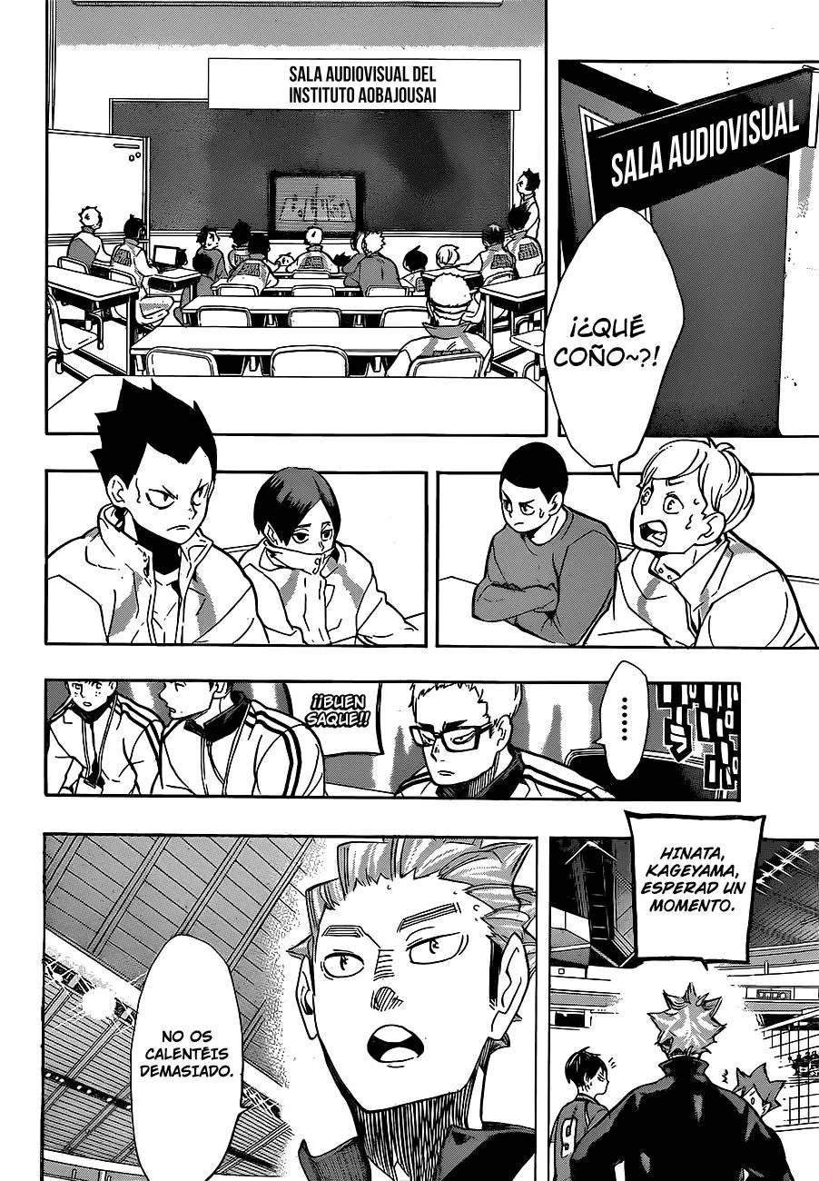 Haikyu!! capítulo 255, página 3