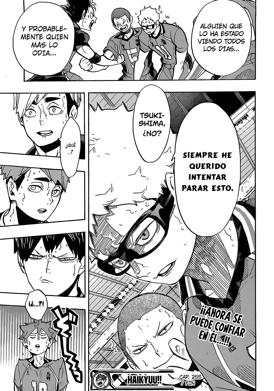 Haikyu!! capítulo 255, página 19