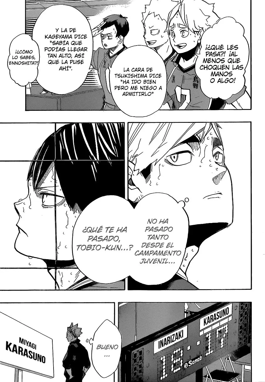 Haikyu!! capítulo 256, página 17