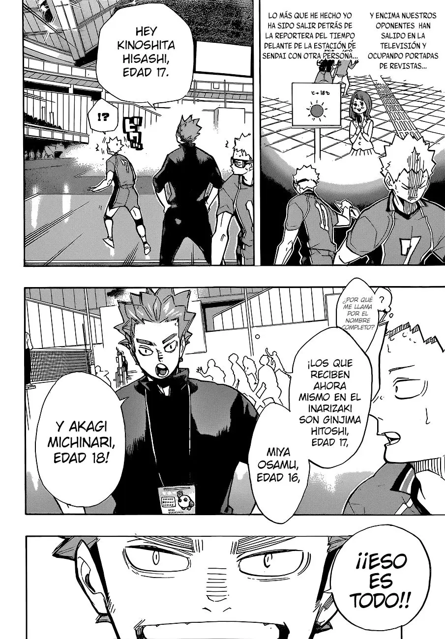 Haikyu!! capítulo 257, página 3