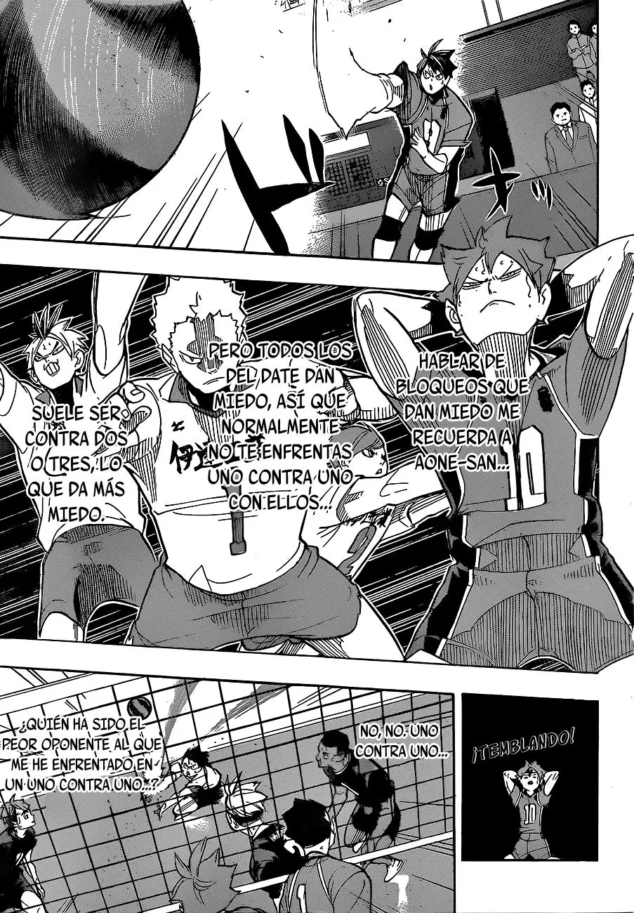 Haikyu!! capítulo 258, página 12