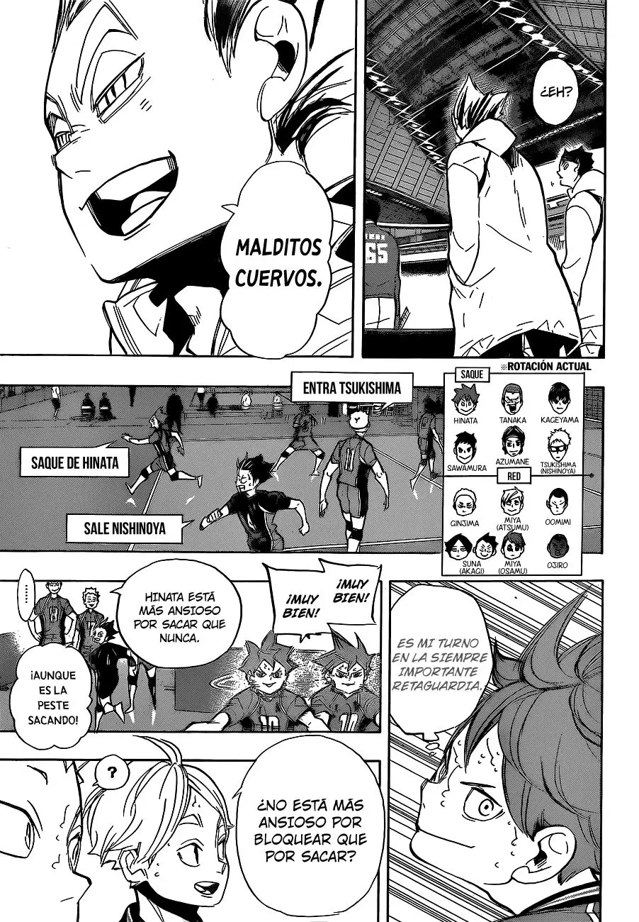 Haikyu!! capítulo 259, página 16