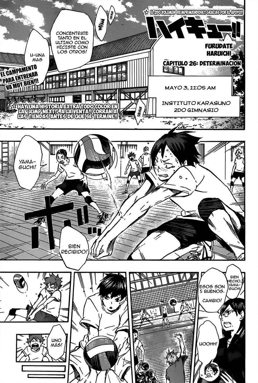 Haikyu!! capítulo 26, página 3