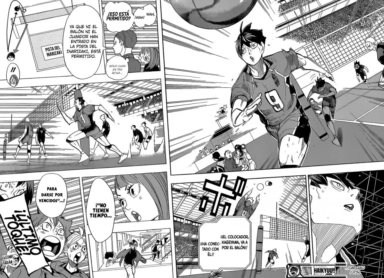 Haikyu!! capítulo 260, página 18