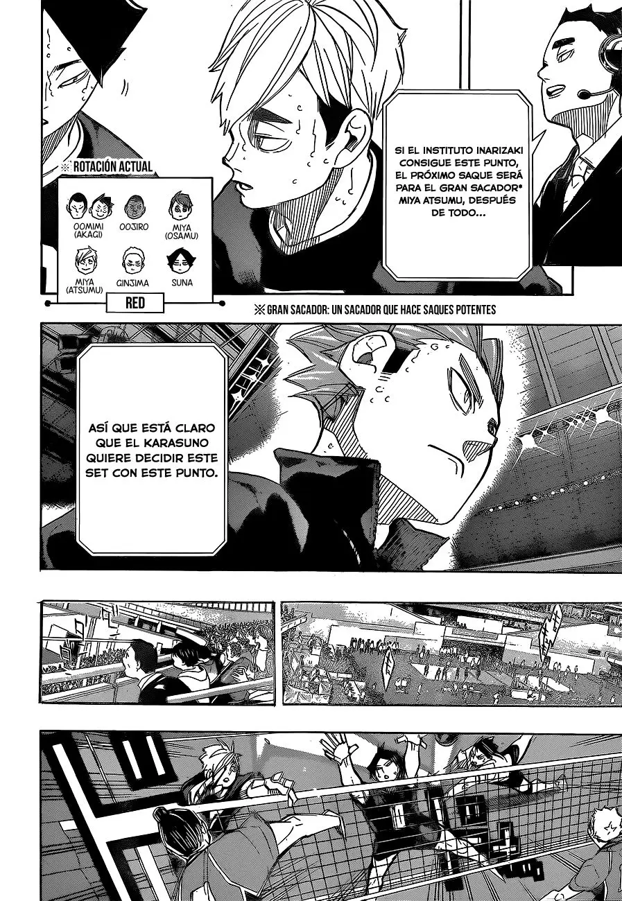 Haikyu!! capítulo 261, página 6