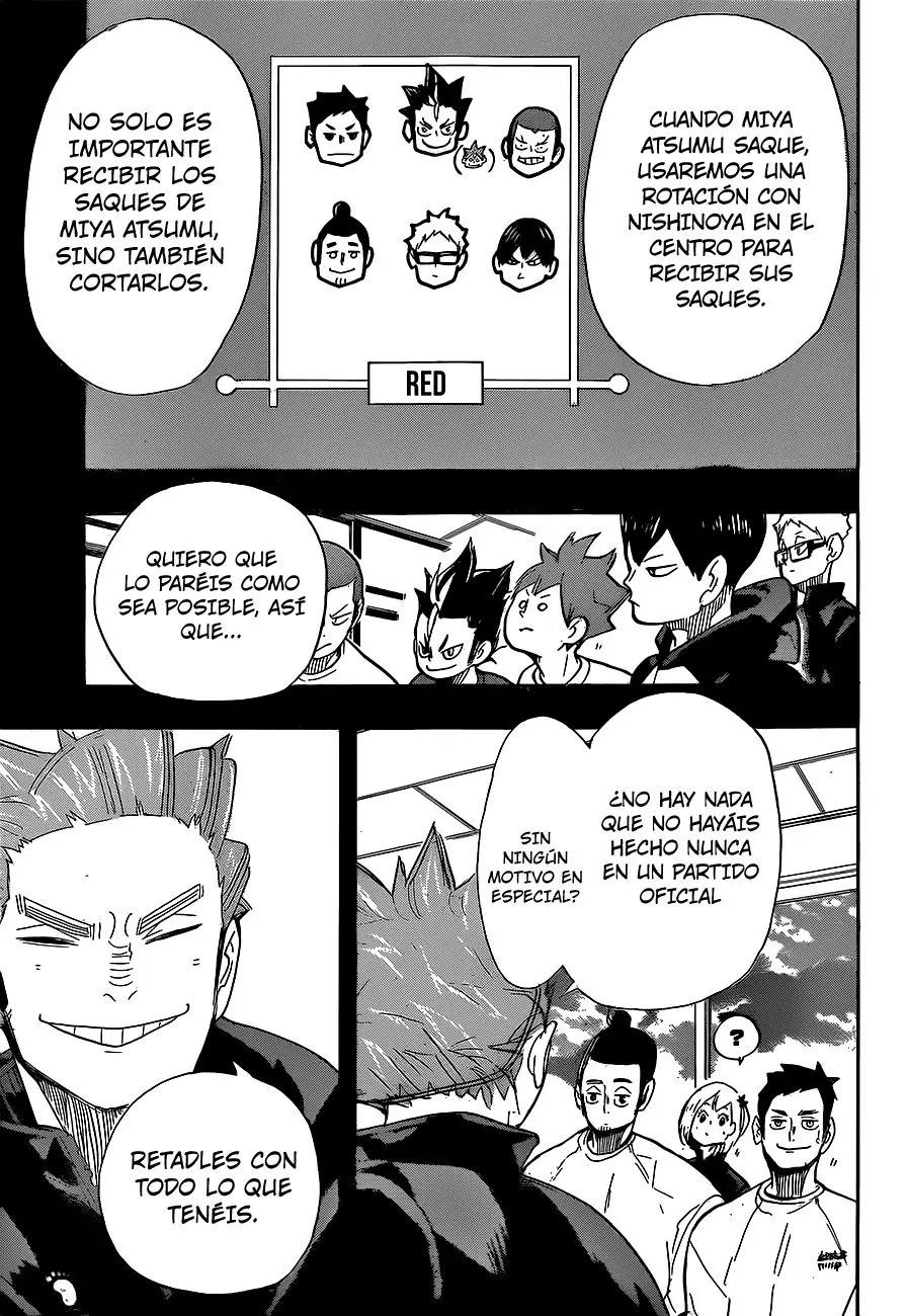Haikyu!! capítulo 261, página 15