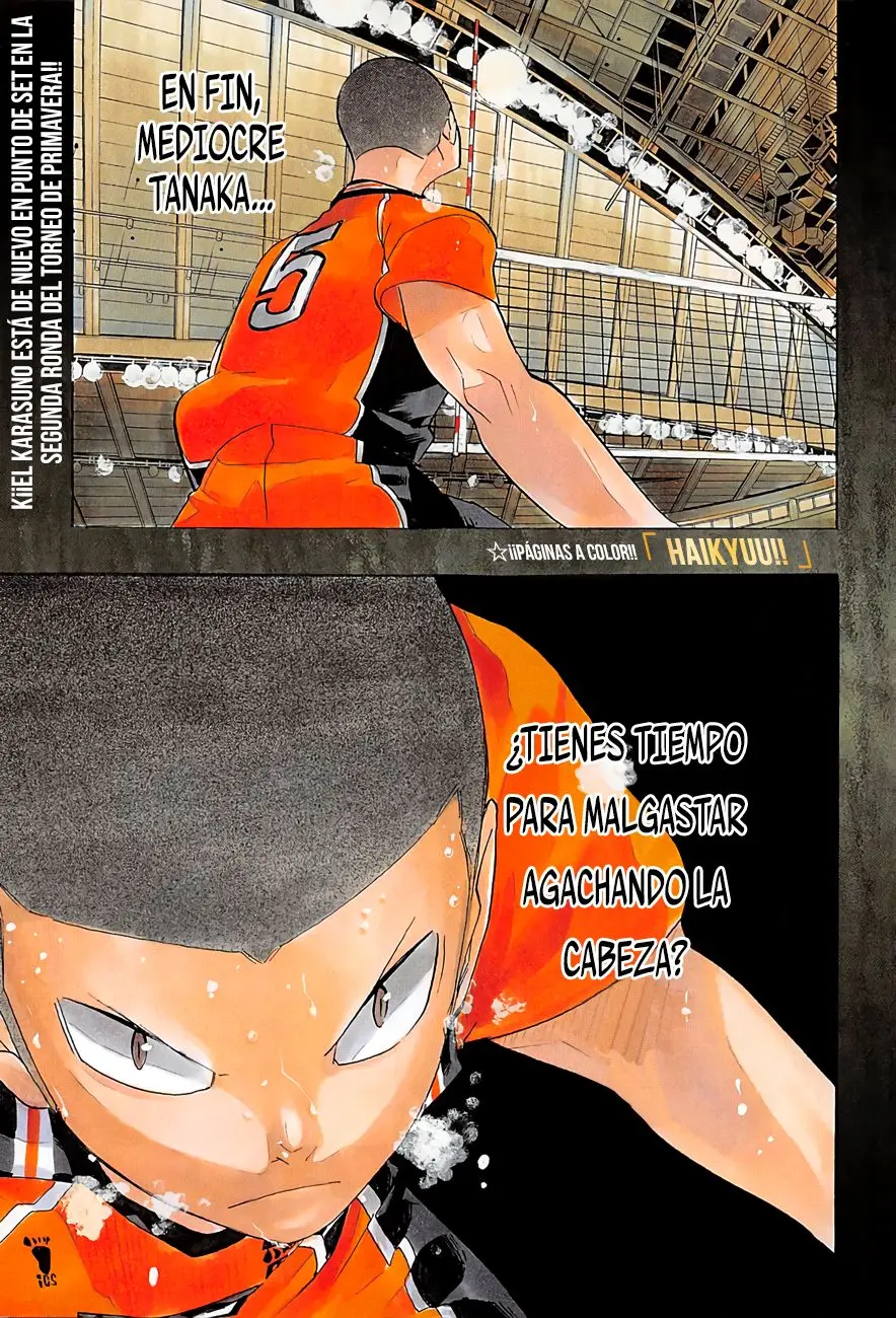 Haikyu!! capítulo 264, página 2