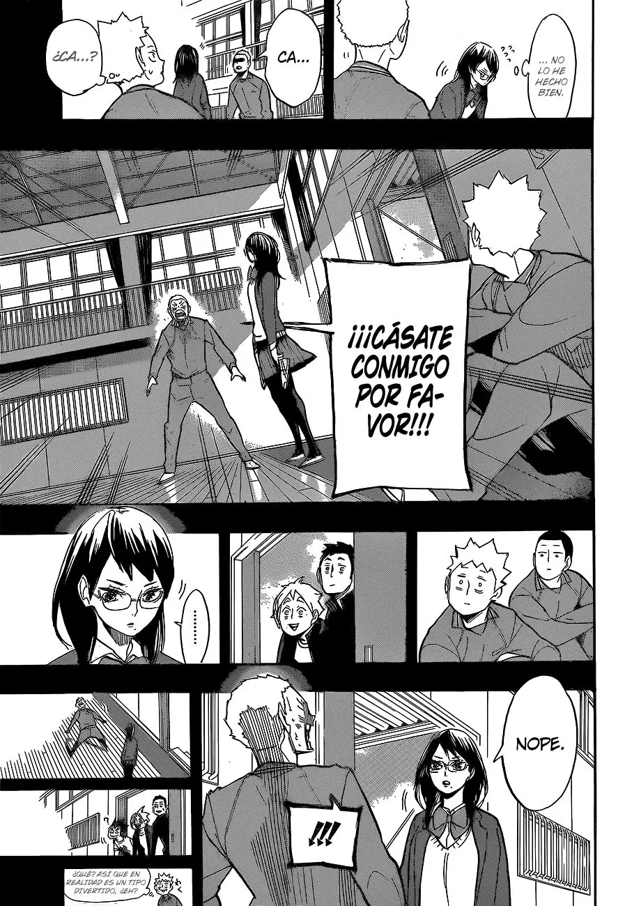 Haikyu!! capítulo 264, página 8