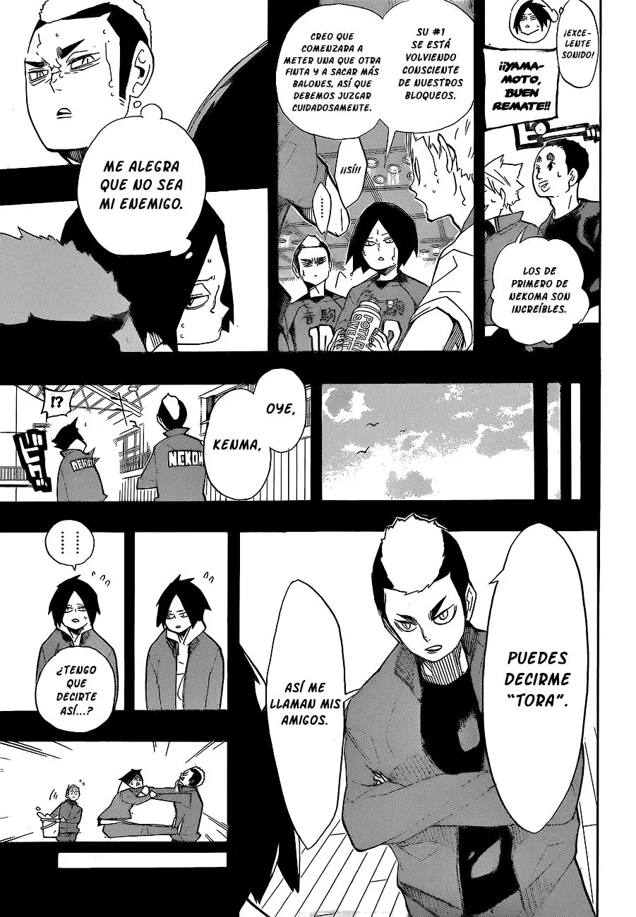 Haikyu!! capítulo 266, página 15