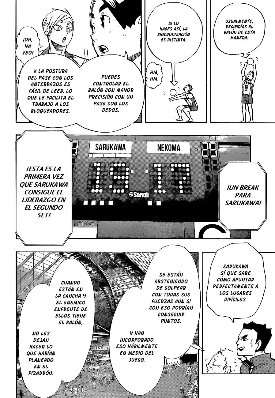 Haikyu!! capítulo 266, página 18