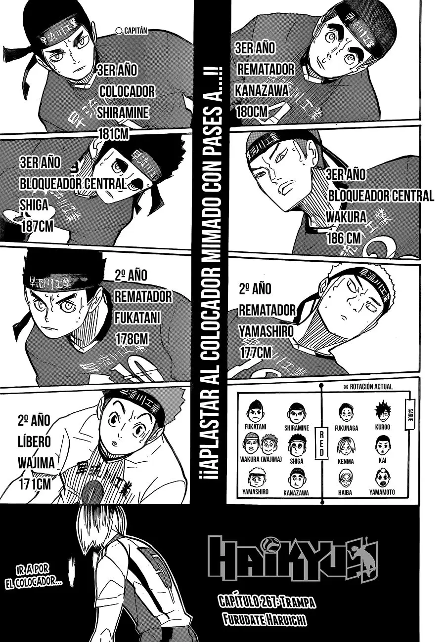 Haikyu!! capítulo 267, página 2
