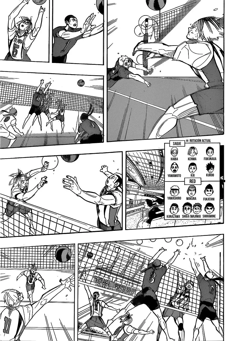 Haikyu!! capítulo 267, página 8