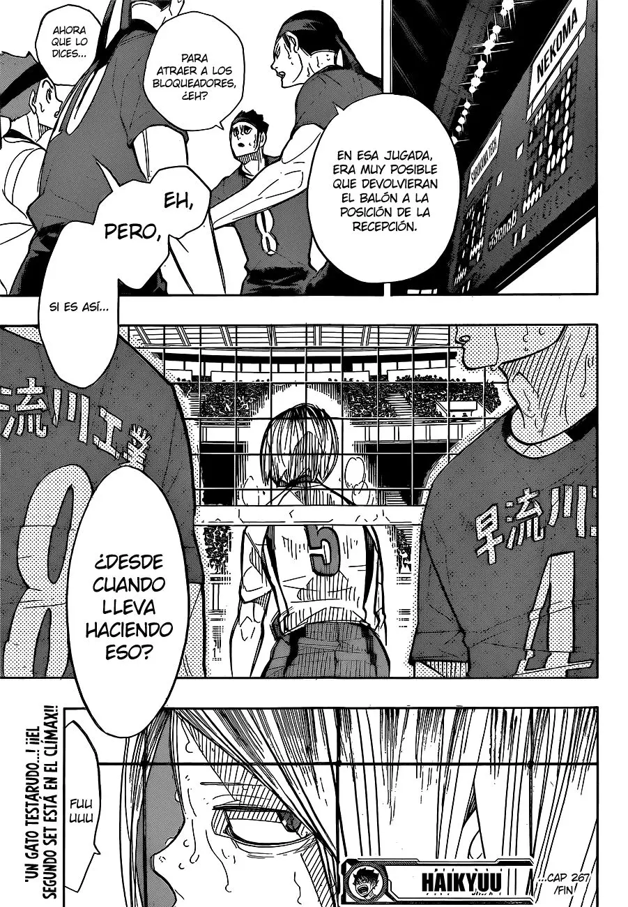 Haikyu!! capítulo 267, página 20