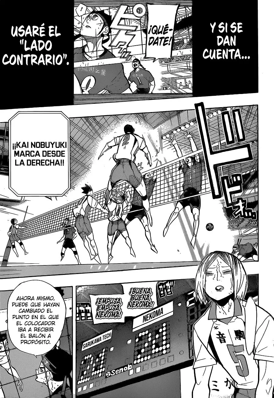 Haikyu!! capítulo 268, página 6