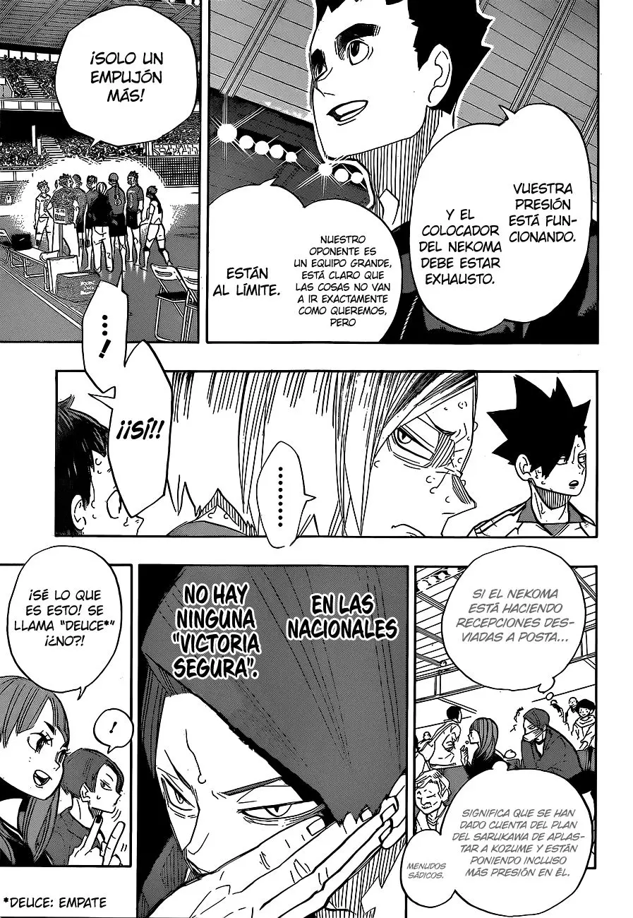 Haikyu!! capítulo 268, página 8