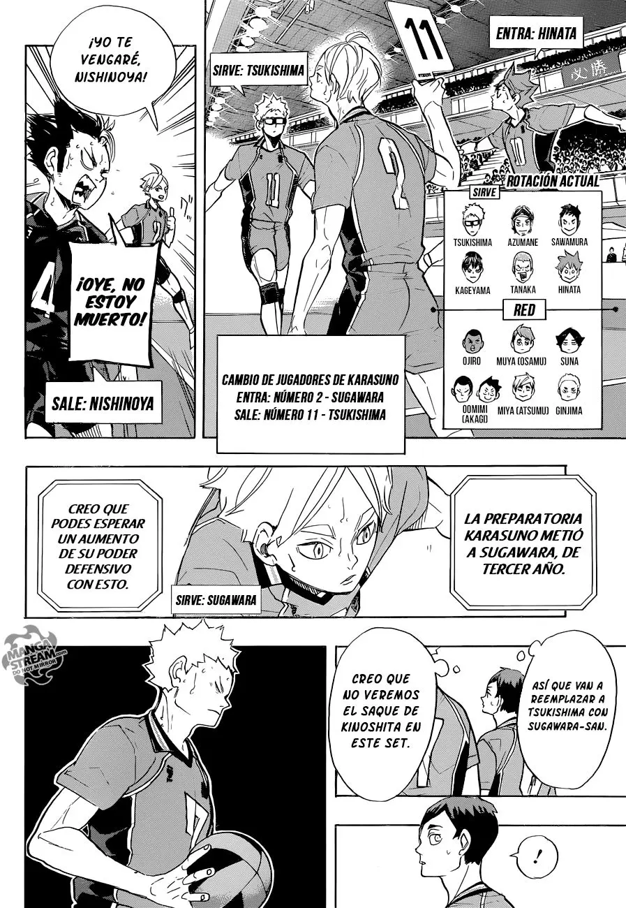Haikyu!! capítulo 272, página 6