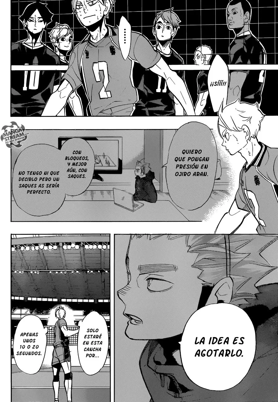 Haikyu!! capítulo 272, página 8