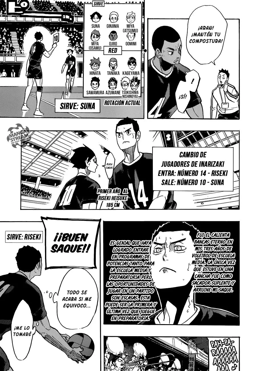Haikyu!! capítulo 272, página 13