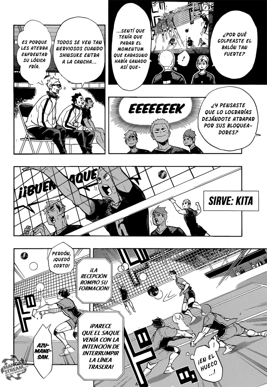 Haikyu!! capítulo 274, página 3