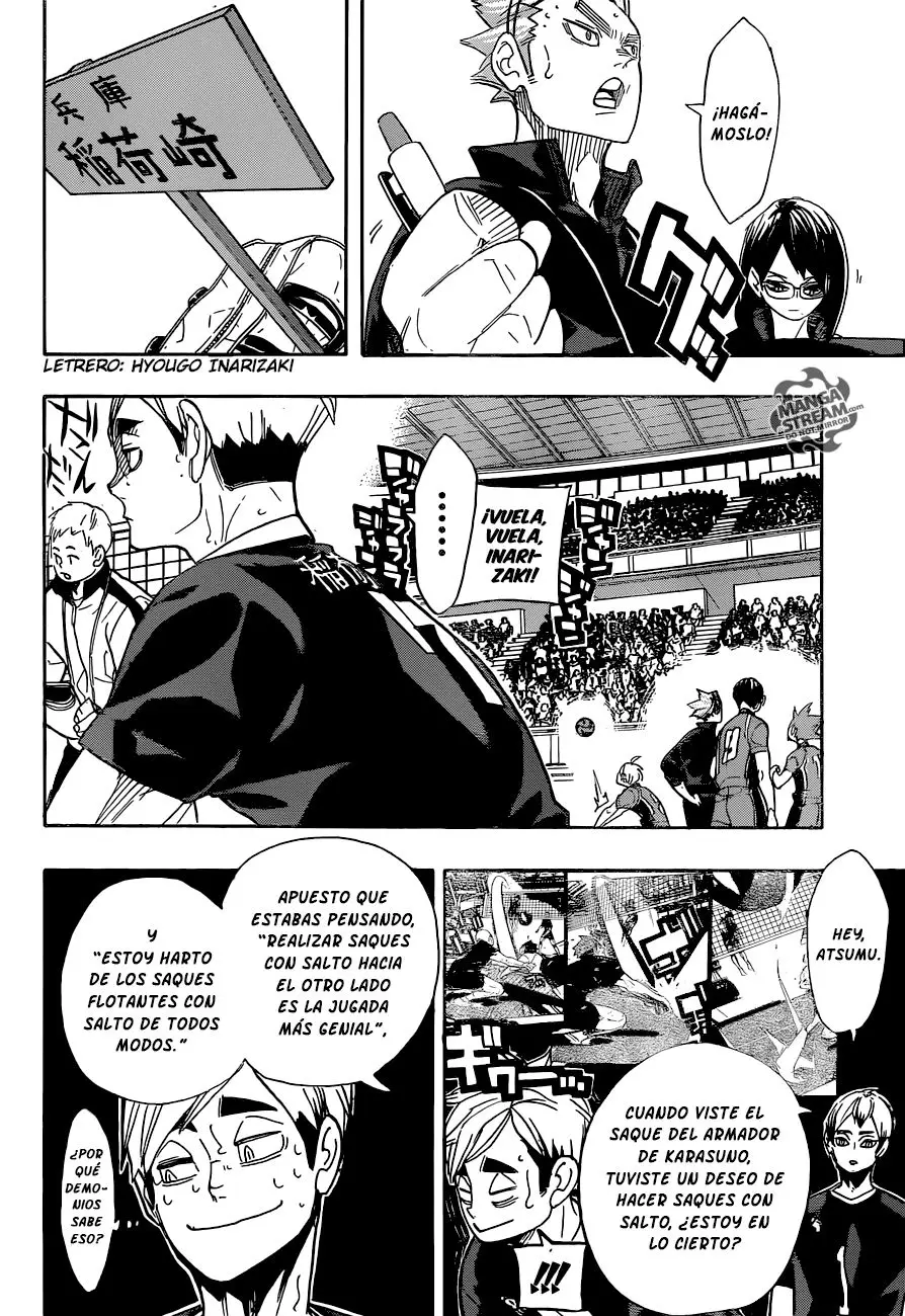 Haikyu!! capítulo 275, página 18