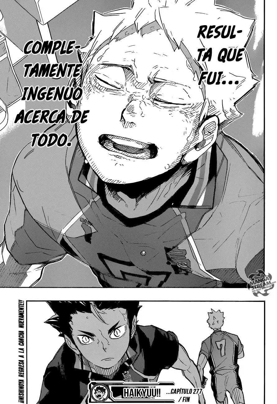 Haikyu!! capítulo 277, página 20