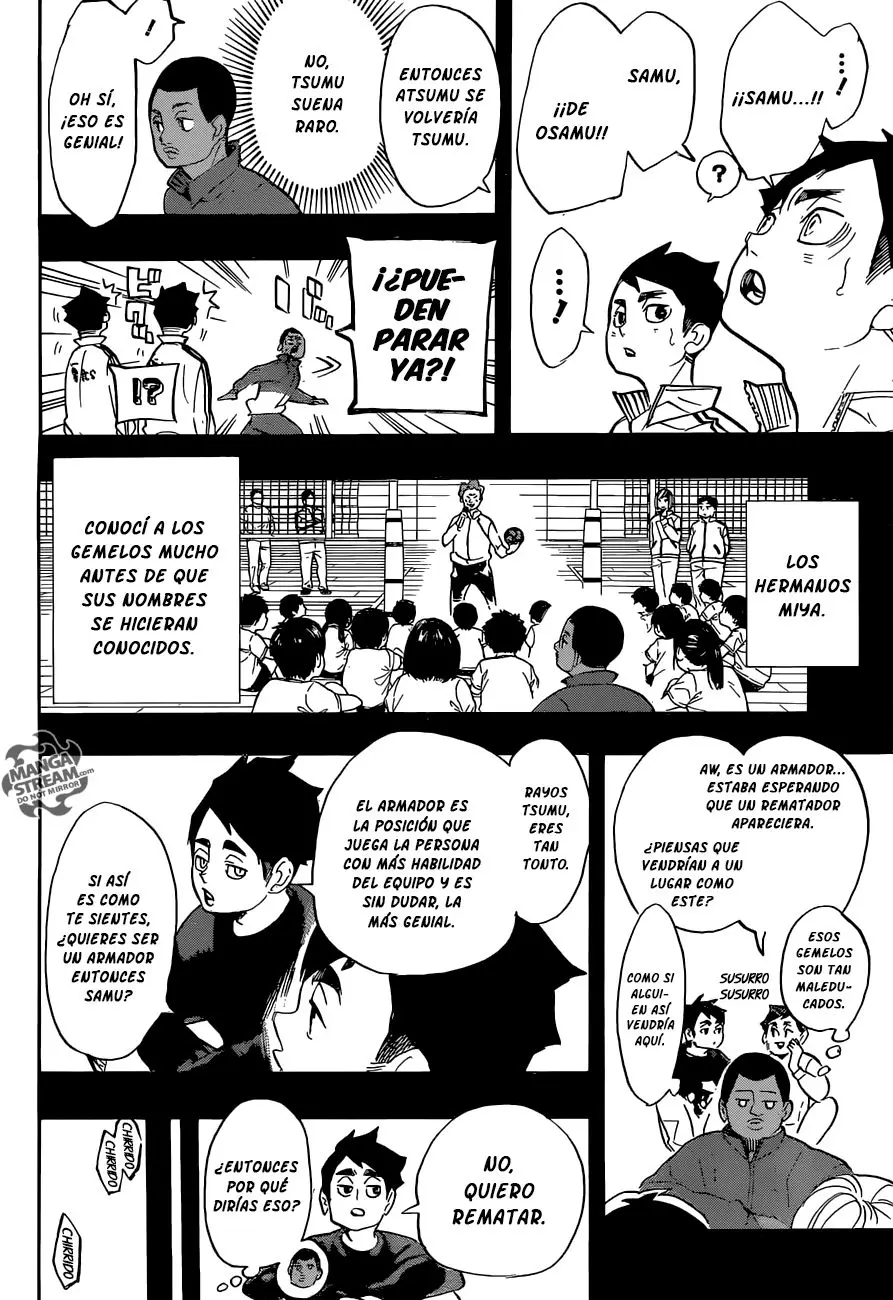 Haikyu!! capítulo 279, página 3